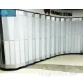 Новый стиль прозрачный поликарбонат дверь затвора